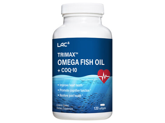 Trimax&trade; Omega Fish Oil + CoQ-10